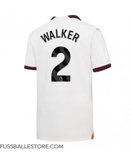 Günstige Manchester City Kyle Walker #2 Auswärtstrikot 2023-24 Kurzarm